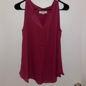 Loft tank blouse